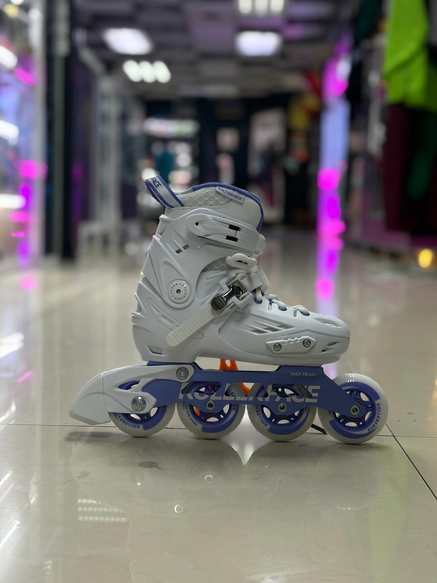 Rollerface Tyran JR White/ Purple